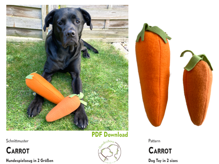 CARROT Dog Toy